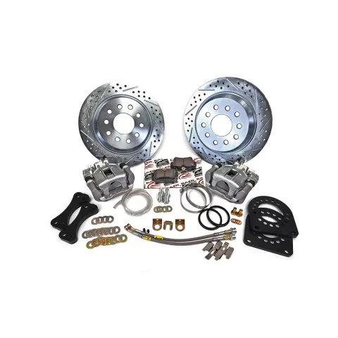 Brake System 11.65 Inch Rear IronSport with Park Brake (NON-Staggered Shocks) Ford 9 Inch BAER Brakes