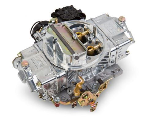 Street Avenger Carburetor 570 CFM 4150 Vacuum Secondaries Shiny Gasoline Choke Type Electric Holley