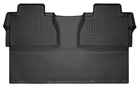 Weatherbeater 2nd Seat Floor Liner For 2014-2021 Tundra Crew Cab Black Husky Liners