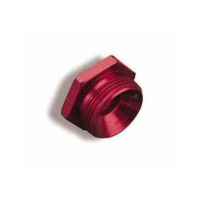 Fuel Inlet Plug Aluminum Anodized 7/8-20 Holley