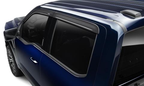 Low Profile Ventvisor Deflector Smoke Outside Mount 4 Piece For 2018-2025 Odyssey Husky Liners