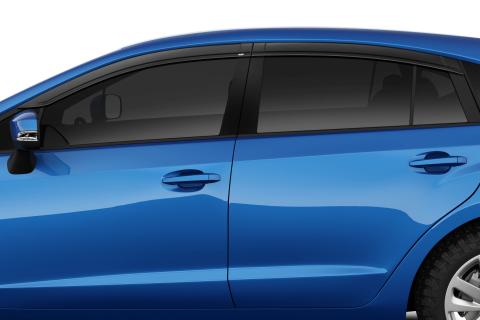 Low Profile Ventvisor Deflector Smoke Outside Mount 4 PC Set 2025 Toyota Camry Husky Liners