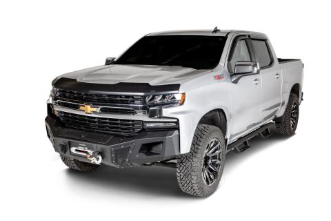 Aeroskin Hood Protector Matte Black Low Profile For 2019-2026 Silverado 1500/1500 LTD Husky Liners