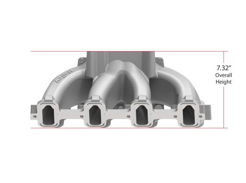Single Plane Split-Design Race Intake Manifold- GM LS1/LS2/LS6 Carbureted Single Plane Split-Design Race Intake Manifold Fits All GM LS Gen III or IV Engines Equipped with LS1/LS2/LS6 Style Cathedral Port Cylinder Heads Holley