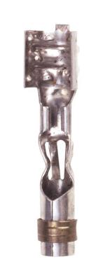 MSD Multi-Angle Spark Terminals, 100 Each Dual-Crimp Spark Plug Terminals MSD Ignition