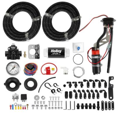 Fox Body Fuel System Kits Fits 1986-1993 Ford Mustang, -6AN Kit Holley
