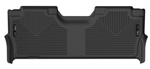 X-act Contour 2nd Seat Floor Liner For 2017-2025 F-250 Super Duty, F-350 Super Duty, F-450 Super Duty, F-150 Lightning Husky Liners