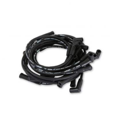 Street-Fire Wire Set Ford 302, 351W, Hei The Terminals Are Covered In Black Boots That Protect The Conductor From Engine Heat To Ensure Spark Delivery MSD Ignition