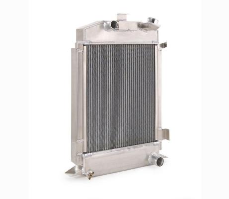 Downflow Radiator Factory-Fit Natural Finish for 32 Ford Passenger Car w/Std Trans Be Cool Radiator