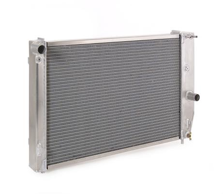 Radiator Factory-Fit Polished Finish for 97-04 Corvette w/Std Trans Be Cool Radiator
