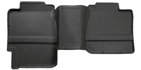 Classic Style 2nd Seat Floor Liner Black Extended Cab For 1988-2000 C1500/C2500/C3500/K1500/K2500/K3500 Husky Liners