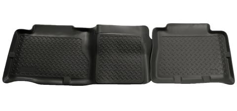 Classic Style 2nd Seat Floor Liner For 2000-2007 Tahoe/Yukon/Escalade/H2 Black Husky Liners