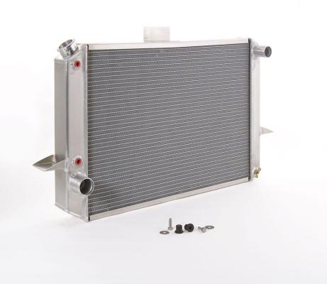 Radiator Factory-Fit Natural Finish for 70-74 Dodge E-Body w/Auto Trans Driver Water Pump Outlet 29 Inch Be Cool Radiator