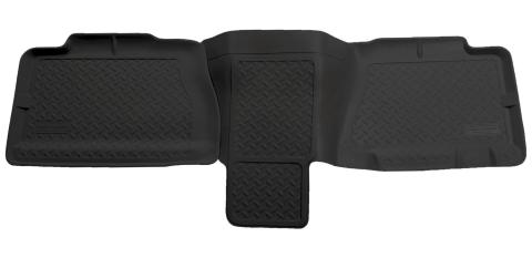 Classic Style 2nd Seat Floor Liner For 2000-2006 Suburban 1500/2500, Yukon XL 1500/XL 2500, Silverado/Sierra 1500 HD/2500 HD/3500 Black Husky Liners