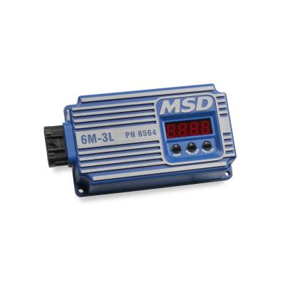 MSD Digital 6M-3L Marine Ignition Marine Certified, Digital Capacitive Discharge Ignition With Built-In Rev Limiter And Start Retard MSD Ignition