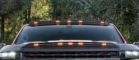 AeroCab Marker Light Color Match with five amber LED for 2018-2020 Ford F-150 Magnetic Grey Metallic AVS
