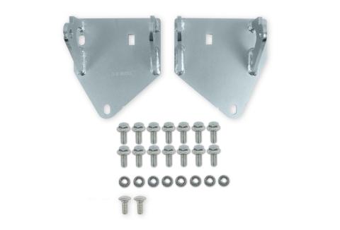 Engine Mount Brackets 1964-1967 GM A-Body LS Swap Engine Mounting Bracket, Forward Position Hooker BlackHeart