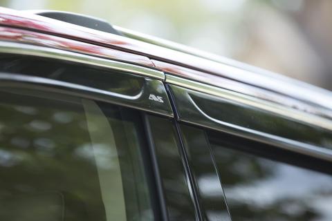 Ventvisor Deflector for 2015-2020 Cadillac Escalade and More Smoke w/Chrome Trim Low Profile 4 Piece AVS