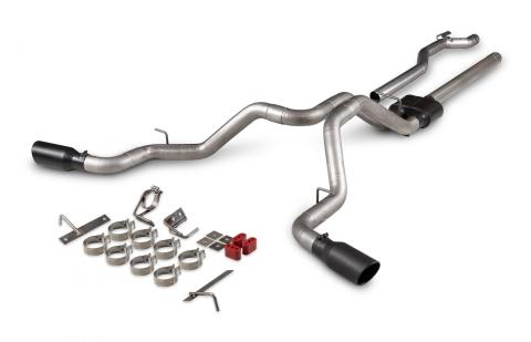 Outlaw Cat-Back Exhaust System Fits 1988-1993 GM 1500/2500 Ld Trucks With 5.7-Liter, Dual Rear/Side Exit, Stainless Steel Exhaust System Flowmaster