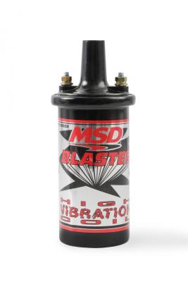 MSD Ignition Coil Blaster Series High Vibration Black Universal Add To Any MSD 6-Series Ignition MSD Ignition