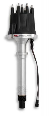 Chevy V8 Pro-Billet Distributor W/Black Cap The Most Popular Performance Distributor In The Market And Now Comes With Black Cap Must Be Used With An MSD 6, 7 Or 8-Series Ignition MSD Ignition
