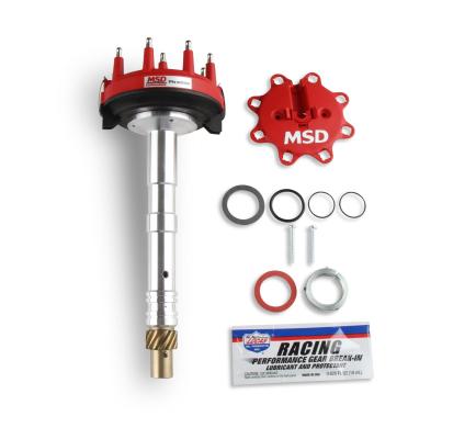 Tall Block Crank Trigger Chevy V8 Distributor Low-Profile, Tall Block, Racing Distributor, Must Be Used With An MSD 6, 7 Or 8-Series Ignition And A Crank Trigger MSD Ignition