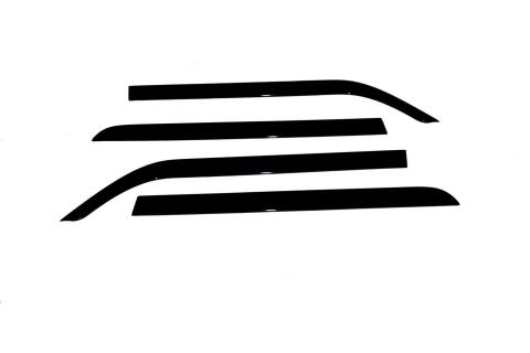 Ventvisor Deflector for 2008-2013 Scion xB Smoke Low Profile Outside Mount 4 Piece AVS