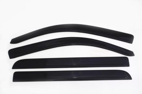 Ventvisor Deflector for 2014-2025 Chevrolet Silverado 1500 and More Smoke Low Profile Outside Mount 4 Piece AVS