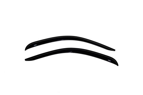 Ventvisor Deflector for 2007-2014 Chevrolet Silverado 1500/GMC Sierra 1500 Standard Cab Pickup Smoke Outside Mount 2 Piece AVS