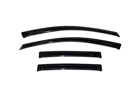 Ventvisor Deflector for 2007-2012 Nissan Versa and More Smoke Outside Mount 4 Piece AVS
