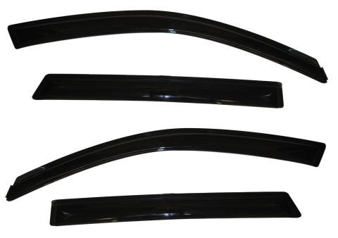 Ventvisor Deflector for 2011-2015 Kia Sorento Smoke Outside Mount 4 Piece AVS