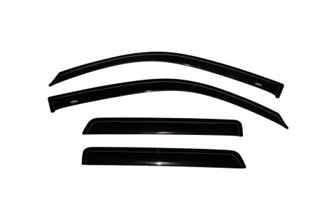 Ventvisor Deflector for 2002-2009 Chevrolet Trailblazer Smoke Outside Mount 4 Piece AVS