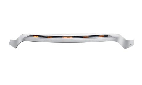 Aeroskin LightShield Pro Color Match Hood Shield for 2020-2026 Ram 1500/1500 Rho Billet Silver Metallic AVS