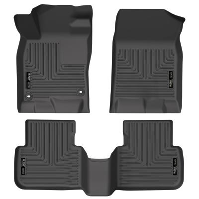 Weatherbeater Front & 2nd Seat Floor Liners For 2022-2025 Civic/Integra Husky Liners
