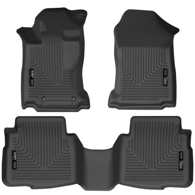 Weatherbeater Front & 2nd Seat Floor Liners For 2020-2025 Legacy/Outback Husky Liners