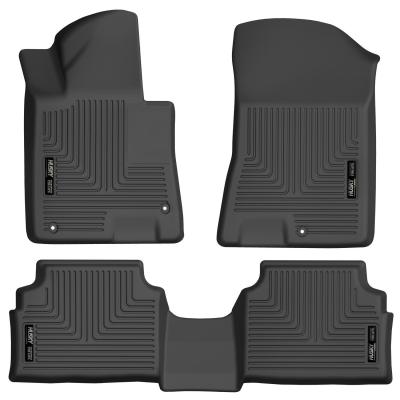 Weatherbeater Front & 2nd Seat Floor Liners For 2020-2025 Sonata/K5 Husky Liners