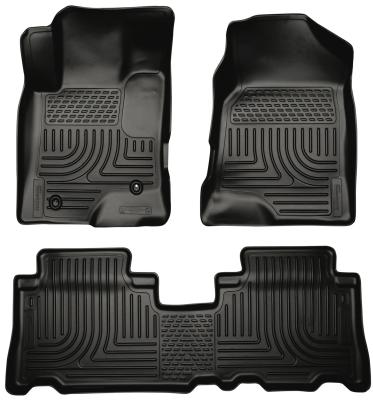 Weatherbeater Front & 2nd Seat Floor Liners For 2012-2015 Captiva Sport Husky Liners
