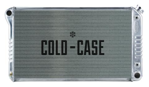 68-72 GM A Body Aluminum Radiator Automatic Transmission Cold Case Radiators