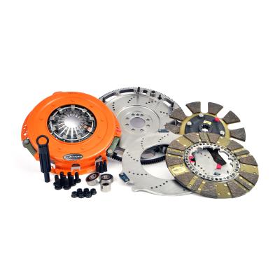 Multi-Disc Clutch and Flywheel Kit 45.75 lbs 168 Tooth Gear 0 in/oz Internally Balanced 8 Bolt Crank 1300 ft/lbs Capacity 10.4 Inch Diameter 10-Spline Fits Chevrolet Crate Engines & Swaps LSA LSX 6.2L/7.4L Centerforce DYAD DS 10.4