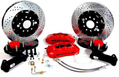 Brake System 14 Inch Front Pro+ Black Wilwood Pro BAER Brakes