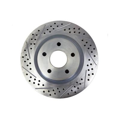 Rear Rotor Replacement 12 Inch Slot Drill W/Zinc Passenger Side BAER Brakes