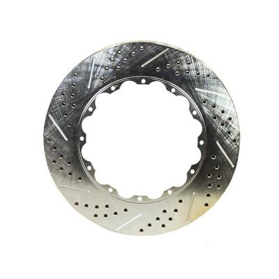 Rotor Ring Replacement 14 Inch 1.25 Inch Thick Slot Drill W/ZincPassengers Side BAER Brakes