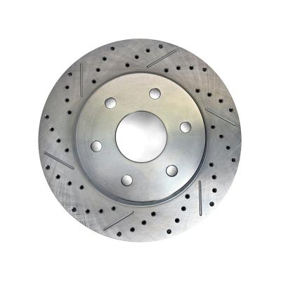 Rotor Replacement 14 Inch 1.150 Inch Thick Slot Drill W/Zinc Passengers Side BAER Brakes