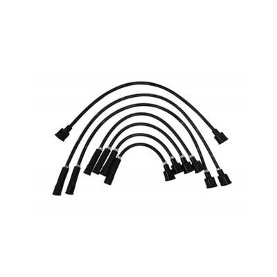 Ford 8mm Ignition Wires, 6 Cylinder, Black Scott Drake