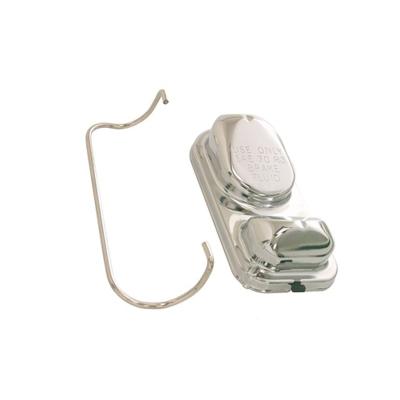 67-73 Ford Mustang Master Cylinder Cap (Disc Brakes, Chrome) Scott Drake