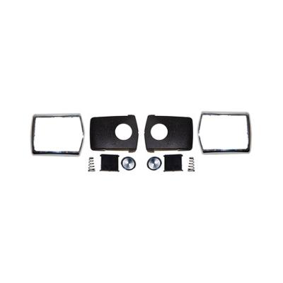 1968-70 Ford Mustang Seat Belt Buckle Restoration Kit-Deluxe Chrome Scott Drake