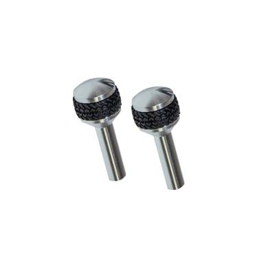 1966-77 Ford Bronco Door Lock Knobs Scott Drake