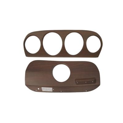 1969 Ford Mustang Deluxe Walnut Dash Inserts Scott Drake
