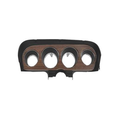 1970 Ford Mustang Deluxe Instrument Bezel, Woodgrain Scott Drake