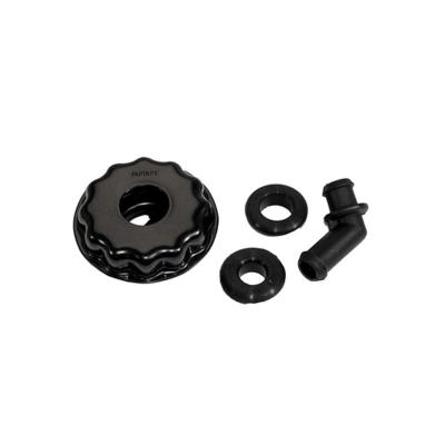 1968-1973 Ford Mustang Twist-On Oil Cap W/ Pcv Elbow Black Scott Drake